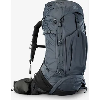 Sportovní taška SIMOND Pánský batoh na treking MT500 Air 50+10L ČERNÁ|ŠEDÁ