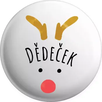 Placka Vánoční sob - dědeček