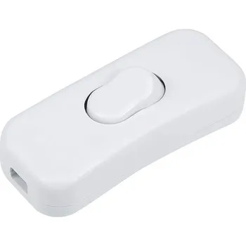 Vypínač mezišňůrový 250V/2A bílý