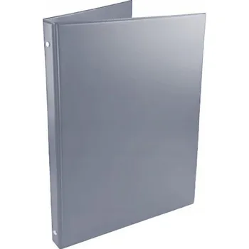 Šanon A4 stříbrný 2 cm 2 kroužky PVC, Biurfol