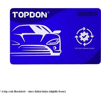 Hudební software Roční licence Topdon pro upgrade produktu Phoenix Elite |digitální produkt