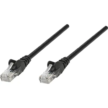 Datový kabel Intellinet 320764 RJ45 síťové kabely, propojovací kabely CAT 5e U/UTP 3.00 m černá 1 ks