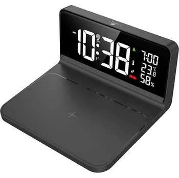 Solight hodiny s Qi bezdrátovým nabíjením - CA06