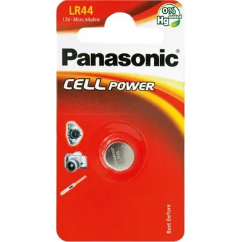 Článková baterie Baterie LR44 (A76) PANASONIC Cell Power alkalická 1ks / blistr