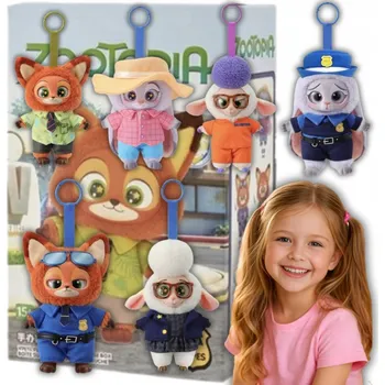 plyšák Plyšová Hračka Zootopia - Slepý Box Plyšák Překvapení - Figurky Zootropolis (Medvídek)