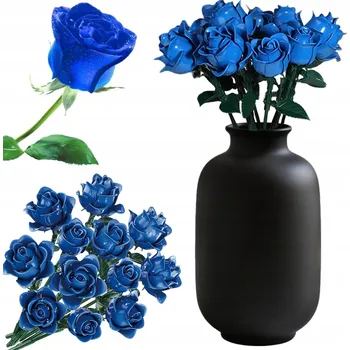 ostatní stavebnice STAVEBNICE 585 DÍLŮ KYTICE KVĚTINY SADA PRO DOSPĚLÉ A DĚTI 6+