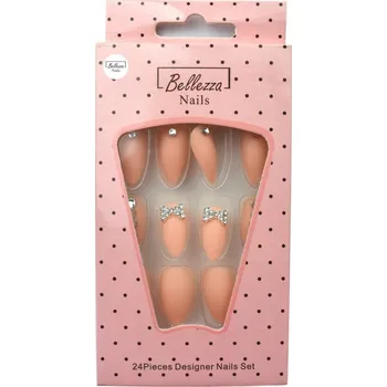 umělá květina UMĚLÉ ZDOBENÉ NEHTY - 24 ks - ZZ46