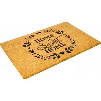 Rohožka 40x60 cm KOKOSOVÁ ROHOŽKA S NÁPISEM NA GUMOVÉ PODLOŽCE