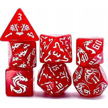 Příslušenství k deskovým hrám SMOK ASHARDALON SADA 7 KOSTEK RPG