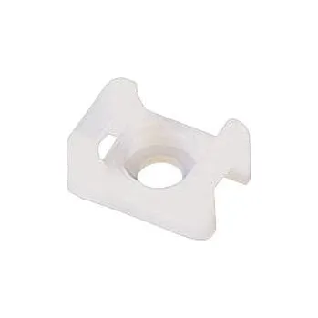 Stahovací páska TRU COMPONENTS TC-HC2L203 úchytka šroubovací 1593058 bílá 1 ks