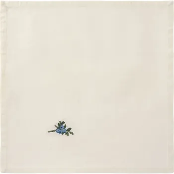 prostírání Ib Laursen Látkový ubrousek s výšivkou Summer Vibe Blueberry stem