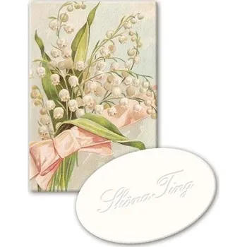 Koupelová kosmetika Dárkové mýdlo Pastel Spring Lily Of The Valley 25 g