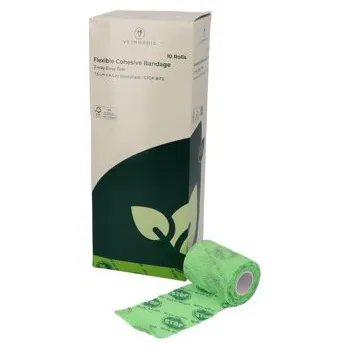 Stop-bite, Elastické kohezivní obinadlo/bandáž, coban, snadné trhání oběma směry, s hořkou chutí 7.5 cm x 4.5 m, 10 kusů