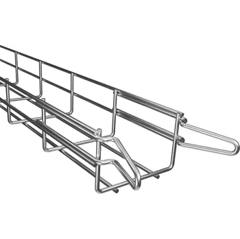 Stavebniny KOPOS KOLÍN KOPOS Žlab drátěný s integrovanou spojkou DZI 60X100_VEZ pozink 3m DZI 60X100_VEZ