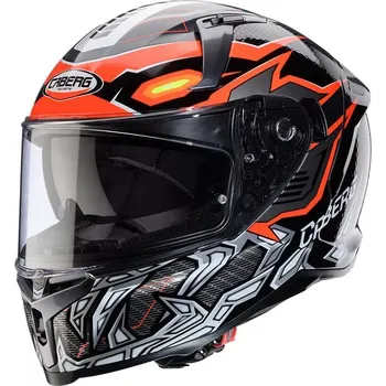 Helma na motorku Integrální helma Caberg Avalon X Gurkha black/grey/orange fluo - 2Xl / černá