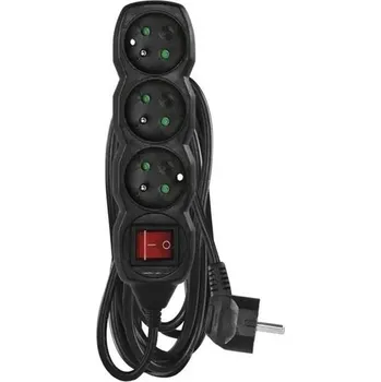 Prodlužovací kabel Prodlužovací přívod 3 zásuvky 5m EMOS PC1315R