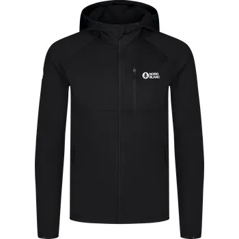 Pánská mikina Pánská powerfleecová mikina NORDBLANC CREEK NBWFM8280 ČERNÁ XXXL