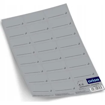 Speciální papír 12x SAMOLEPICÍ etikety univerzální samolepky na zavařeniny sklenice a lahve