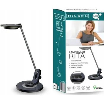 Lampička LED stolní lampička RITA Nilsen černá