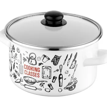 Hrnec Smalt Pleszew Kitchen White 4,1 l