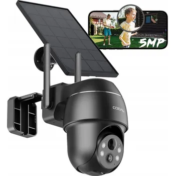 IP kamera Venkovní IP kamera COOAU bezdrátová 5MP IP66