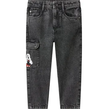 Pánské džíny Dětské džíny "Relaxed Fit" (šedá, 98/104)