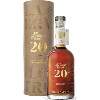 Nápoj Santiago de Cuba 20 YO Extra Anejo Rum 40% 0,7l v luxusním boxu