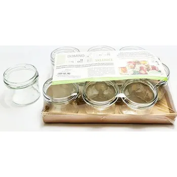 Sklenice zavařovací 125ml hladká, d6x6,0 cm TO66 (8ks)