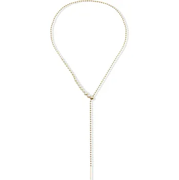 Náhrdelník Posuvný pozlacený náhrdelník s krystaly LJ2828 Liu Jo