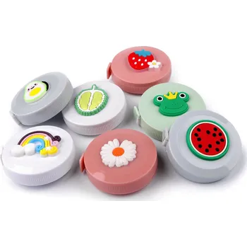 metr Svinovací metr s 3D obrázkem délka 150 cm, Balení 1 ks, Varianta 2 bílá cupcake