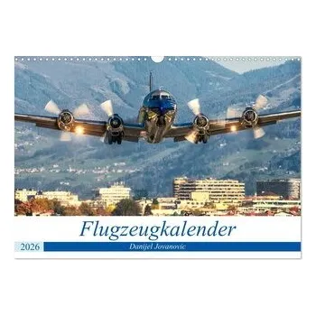 Flugzeugkalender (Wandkalender 2026 DIN A3 quer), CALVENDO Monatskalender - Jovanovic, Danijel
