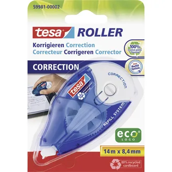 Korekční prostředek tesa korekční váleček ROLLER 59981 8.4 mm bílá 14 m 1 ks