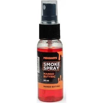 Návnadové aroma Mikbaits SMOKE spray 30ml - Mango Butyric