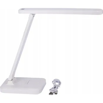 Lampička Stolní lampa s držákem na telefon - bílá