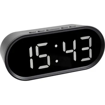 Budík Budík TFA Dostmann černý, 15 cm