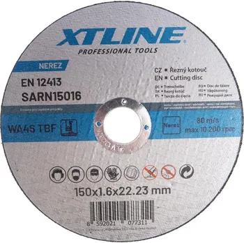 Řezný kotouč Kotouč řezný na kov a nerez 150x1 XTLINE