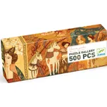 Puzzle zahrada s jednorožcem - 500 pcs
