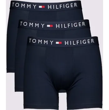 Pánské spodní prádlo Pánské boxerky Tommy Hilfiger UM0UM03883 0XI 3PACK XL Tm. modrá