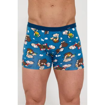 BOXERSKÉ TETOVÁNÍ W/26 modrá XXL