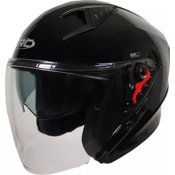 Helma na motorku Otevřená helma Xrc Attard black shiny - L / černá