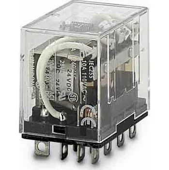 Relé Relé bez blokování 4PDT zásuvné 10 A 24V dc LY