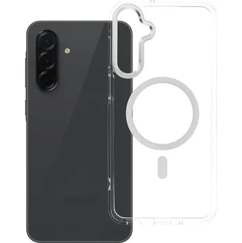 Náhradní kryt pro mobilní telefon Kryt Cover Frame Clear Hybrid Mag Cover with MagSafe Samsung Galaxy A16 Translucent