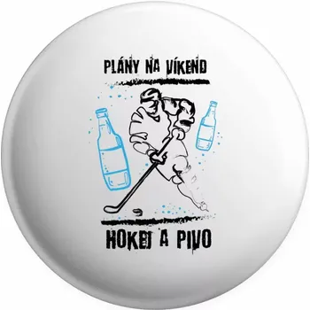 Placka Plány na víkend - hokej a pivo