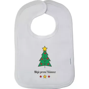 Bryndák Dětský bryndák Moje první Vánoce - stromeček