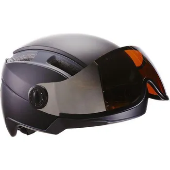 Cyklistická přilba BBB CYCLING Helma s integrovanou maskou BBB Cycling Indra speed 45 L ČERNÁ