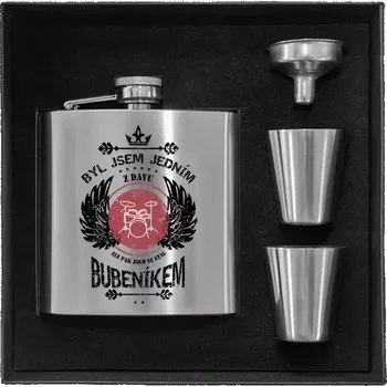 Placatka Placatka v krabičce Byl jsem jedním z davu, ale pak jsem se stal bubeníkem