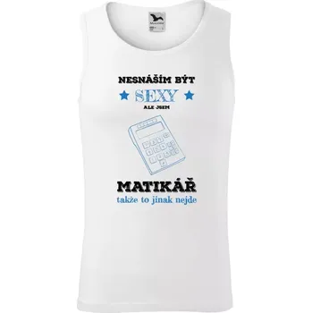 Pánské tílko Pánské tílko Nesnáším být sexy, ale jsem matikář