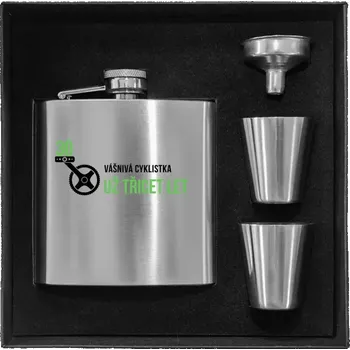 Placatka Placatka v krabičce Vášnivá cyklistka už x let