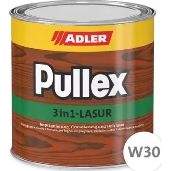 Lak na dřevo Lazura s lakem Adler 4,5 l matná rozpouštědlová pro venkovní použití s UV ochranou