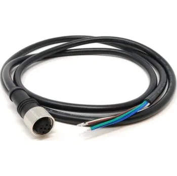 Napájecí kabel MOXA Napájecí kabel, řada: AWK-4121/4132/6222/6232 5žilový 1 m, Černá